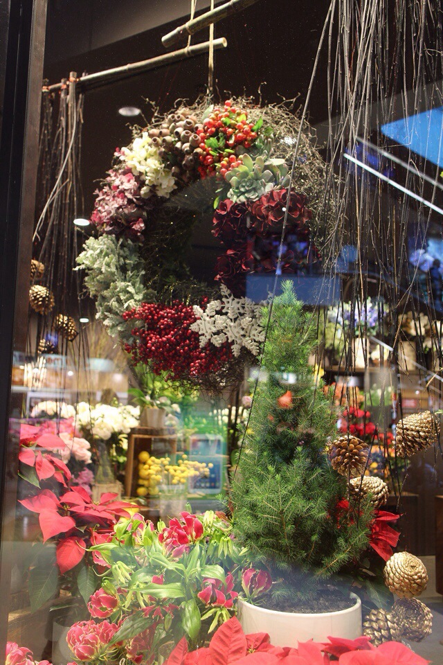  Christmas  decorations  in our flower shop  My Darling Flowers